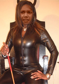 Condoleeza Rice in Leather